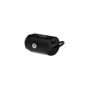 Puro Mini automobilinis įkroviklis 20W USB-C, juodas