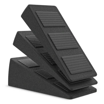 Reguliuojama blauzdų tempimo platforma 4Fizjo Slant Board, juoda