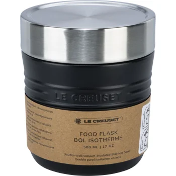 Le Creuset On The Go maisto termosas 500 ml, juodas
