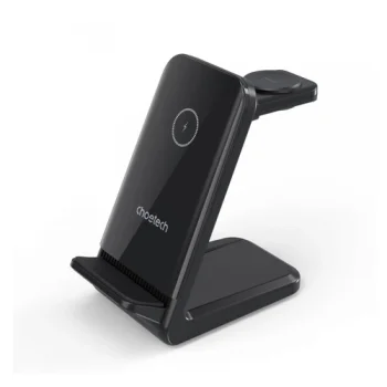 Belaidis įkrovimo stovas Choetech 3-in-1, 15W, Black