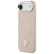 Guess Triangle Logo MagSafe Case for iPhone Air, Pink