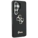 Guess IML Big Metal 4G Script dėklas skirtas Samsung Galaxy S26 Ultra, juodas