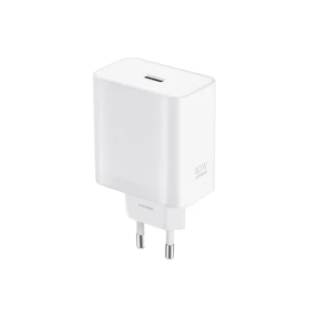 Sieninis įkroviklis Oppo OSAB7CF3AE 80W USB-A, baltas