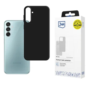 Dėklas „3Mk Matt Case“, skirtas „Samsung Galaxy M16 5G“, juodas
