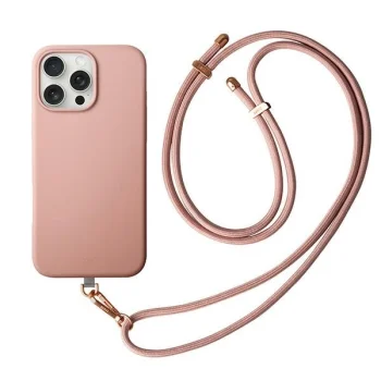 Uniq case Coehl Creme iPhone 16 Pro Max 6.9" Magnetic Charging pink/ballet pink