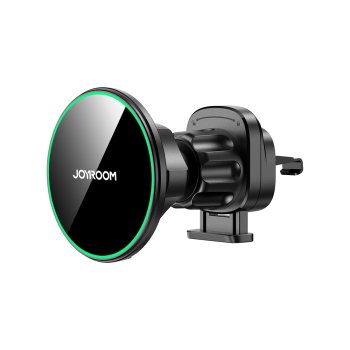 Joyroom JR-ZS412 Car Holder with Qi2 15W Charger, Air Vent, Black