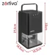 Oro sausintuvas Zortiva Serivo, 1400 ml, 380 ml/24h, 36 W, juodas