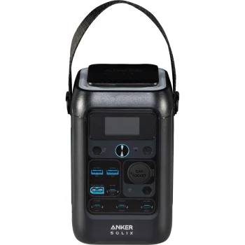 Nešiojama įkrovimo stotelė Anker SOLIX C300X DC, 288 Wh, 300 W, pilka