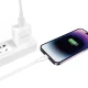 Dudao L2sL USB-A į Lightning laidas 6A 1.2m, baltas