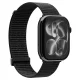 Spigen WBF01 dirželis Apple Watch 44 / 45 / 46 / 49 mm, juodas