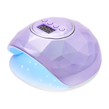 Activeshop Shiny 86W UV/LED nagų lempa, Violet Pearl