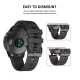 Tech-Protect Smooth dirželis Garmin Fenix 5 / 6 / 6 Pro / 7, juodas