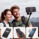 Tech-Protect Kevlar Aura MagSafe dėklas skirtas iPhone 18 Pro / 17 Pro su stovu, Matte Black