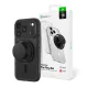 AmazingThing Titan Pro Pop Lens dėklas iPhone 18 Pro su kameros apsauga ir stovu, MagSafe, juodas