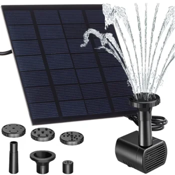Tvenkinio fontanas su saulės baterija Gardlov 00025184, 180 l/h