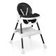 Maitinimo kėdutė Ricokids Mani 3-in-1, juoda