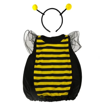 Kids Carnival Costume Bee with Headband, 2 Pieces, Size S