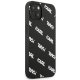 Karl Lagerfeld Allover dėklas iPhone 13 mini, juodas