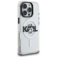 Karl Lagerfeld IML Choupette Sketch MagSafe dėklas iPhone 16 Pro Max, skaidrus
