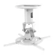 Lubinis projektoriaus laikiklis Maclean MC-208 W, plieninis, 180-310 mm, iki 15 kg, baltas