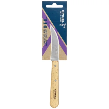 Daržovių peilis Opinel No. 114, 7.5 cm, Natural