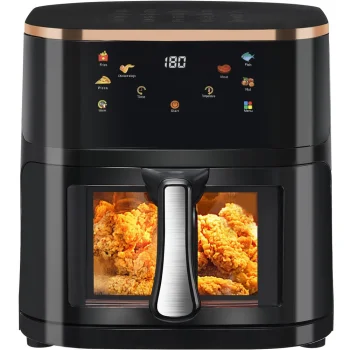 Karšto oro gruzdintuvė 140584, 1400W, 10L, juoda