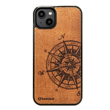 Bewood iPhone 15 Plus Case Traveler Merbau, Brown