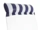 Inflatable Water Hammock / Pool Lounge Chair, 120 x 70 cm, Navy Blue