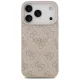 Guess 4G Ring Classic Logo MagSafe dėklas iPhone 17 Pro - rožinis