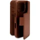 Decoded Leather Detachable Wallet MagSafe dėklas iPhone 16 Pro, rudas