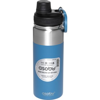 Asobu Alpine Flask vakuuminis termosas, 530 ml, mėlynas