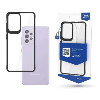 3mk Satin Armor Case+ dėklas Samsung Galaxy A52 / A52s 5G telefonui, skaidrus