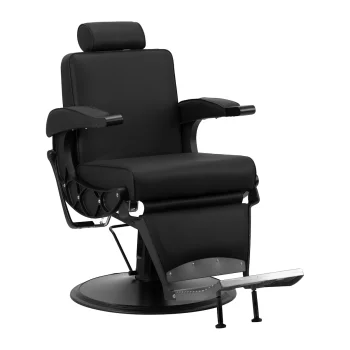Gabbiano Continental Barber Chair, Black
