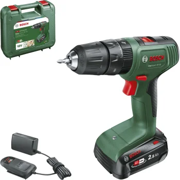 Akumuliatorinis smūginis gręžtuvas-suktuvas Bosch EasyImpact 18V-38 Set, 18 V