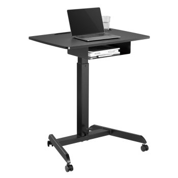 Maclean MC-903B Ergonomiškas Nešiojamojo Kompiuterio Stalas, Juodas