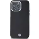 BMW Signature Wrapped Metal MagSafe dėklas iPhone 15 Pro Max, juodas