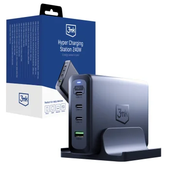 Įkrovimo stotelė 3MK Hyper Charging Station 240W