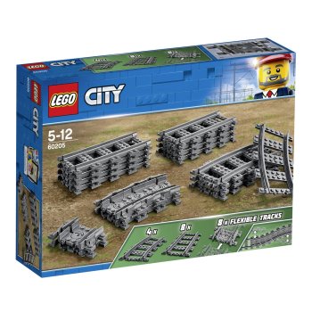 LEGO City 60205 bėgių rinkinys