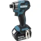 Akumuliatorinis smūginis suktuvas Makita DTD173RTJ 18V 2x 5.0 Ah