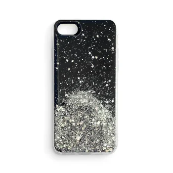 Dėklas Wozinsky Star Glitter telefonui Xiaomi Mi 11, juodas