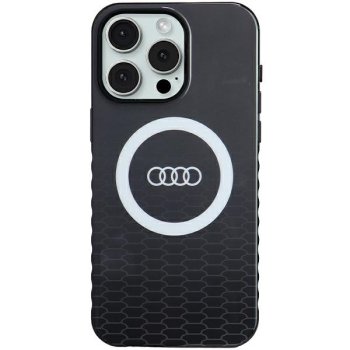 Audi iPhone 15 Pro Max Case IML Big Logo MagSafe, Black