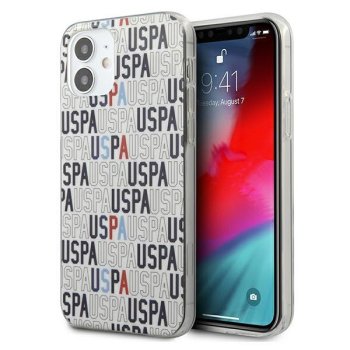 Apple iPhone 12 mini 5.4'' US Polo Logo Mania Collection Case Cover (USHCP12SPCUSPA6), White