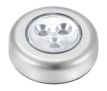 Lipnus 3 LED šviestuvas, sidabrinis