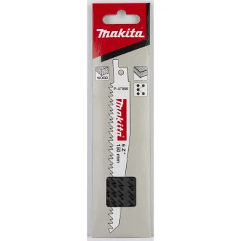 Tiesinio pjūklo geležtės Makita P-47086 CV 150/6Z medžiui ir plastikui, 5 vnt.