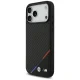 BMW M Carbon Tricolor Line MagSafe dėklas iPhone 17 Pro Max, juodas