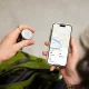 SBS Track My Circle IP65 Locator Compatible with Apple Find My - White
