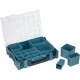 Įrankių organizatorius Makita Makpac 191X80-2 su 13 dėžučių, mėlynas