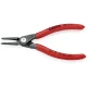 KNIPEX 48 11 J1 tiksliosios fiksavimo žiedų replės vidiniams žiedams 12–25 mm