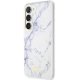 Guess Marble dėklas Samsung Galaxy S23+ baltas