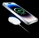 Kingxbar PQY Go Out Series magnetinis dėklas iPhone 14 Plus telefonui, MagSafe, lazerinė spalva